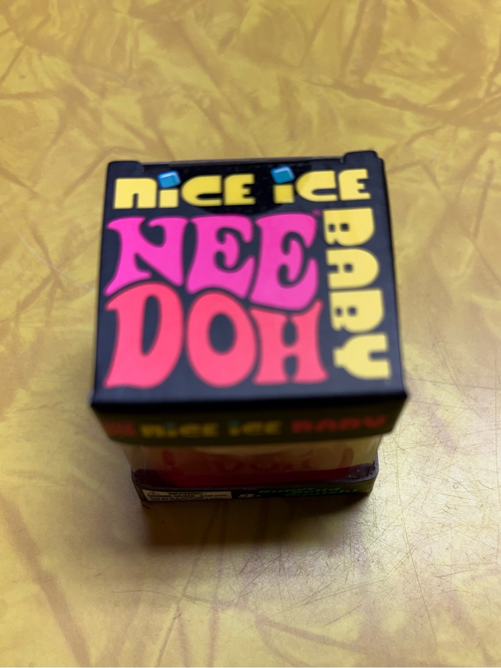 Needoh (Authentic Schylling) Nice Ice Baby Cube in Pink